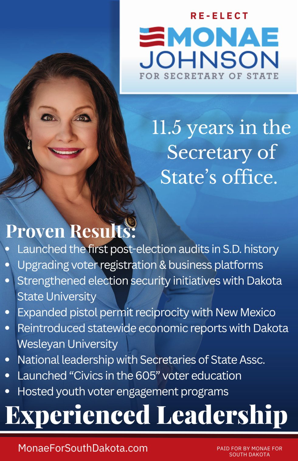 Monae Johnson for Secretary of State